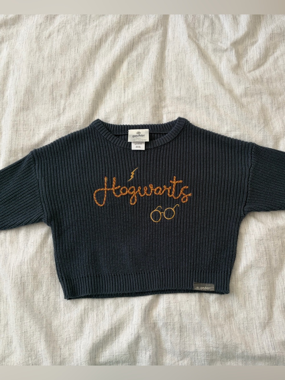 Modern Moments Harry Potter Hogwarts Embroidered Sweater